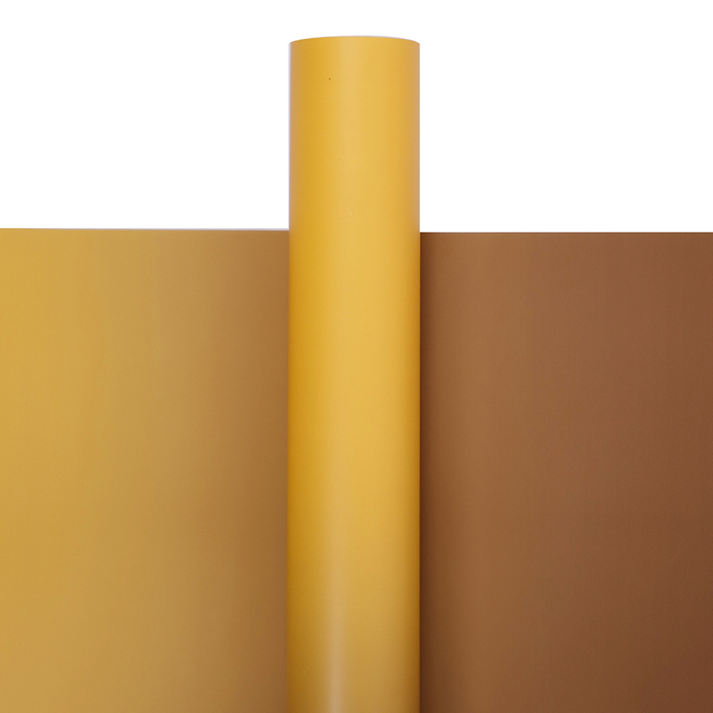 Premium gradiënt bloemboeket inpakpapier