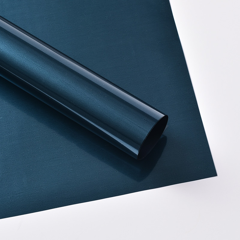 Dubbelzijdig glinsterend metallic filmboeket inpakpapier