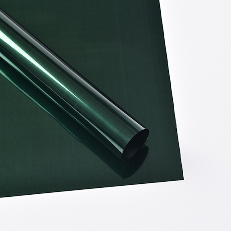 Dubbelzijdig glinsterend metallic filmboeket inpakpapier
