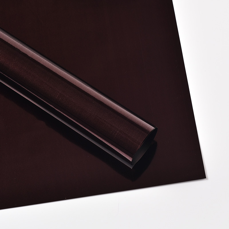 Dubbelzijdig glinsterend metallic filmboeket inpakpapier