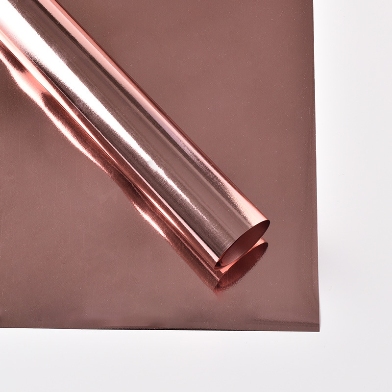 Dubbelzijdig glinsterend metallic filmboeket inpakpapier