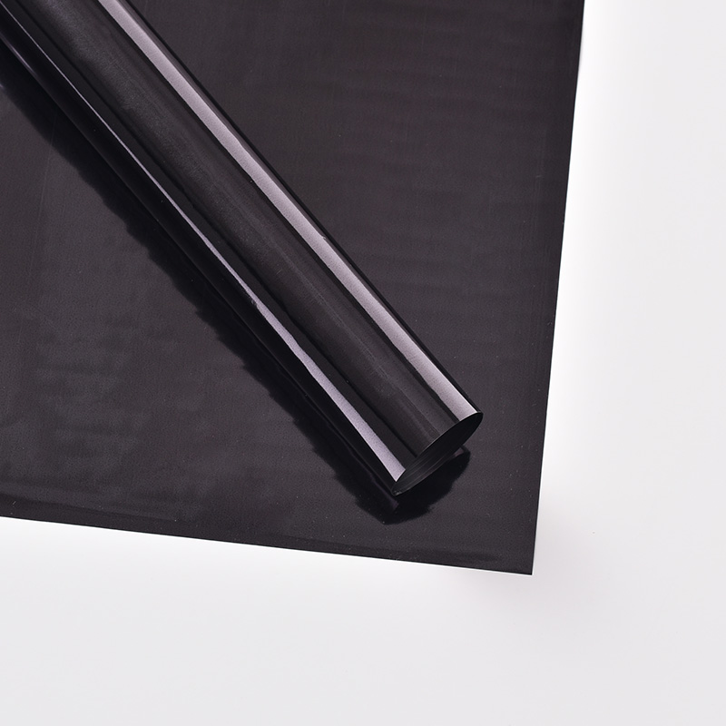 Dubbelzijdig glinsterend metallic filmboeket inpakpapier